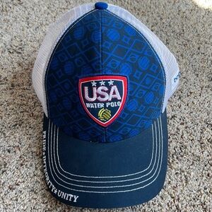 BOCO technical trucker snapback hat USA Water Polo